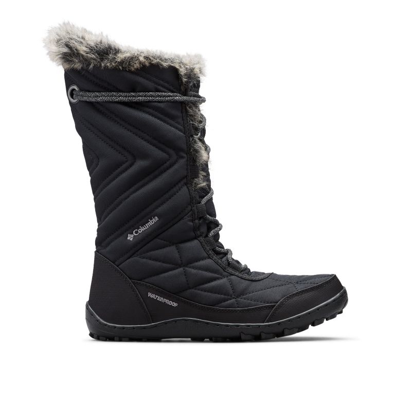 Ghete Iarna Dama Columbia Minx™ Mid-High-High III Negrii Gri | IWX1421LX