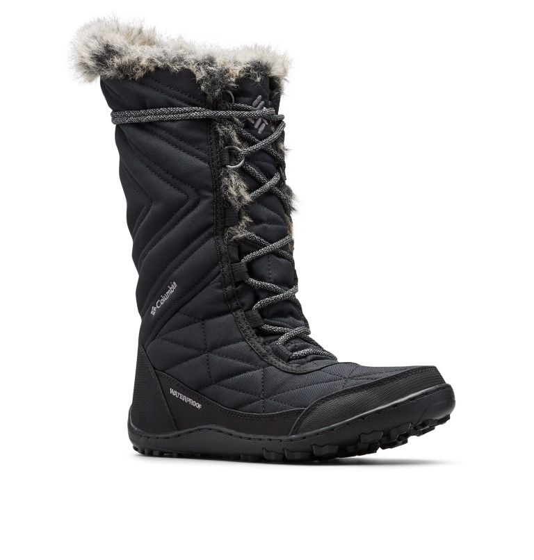 Ghete Iarna Dama Columbia Minx™ Mid-High-High III Negrii Gri | IWX1421LX